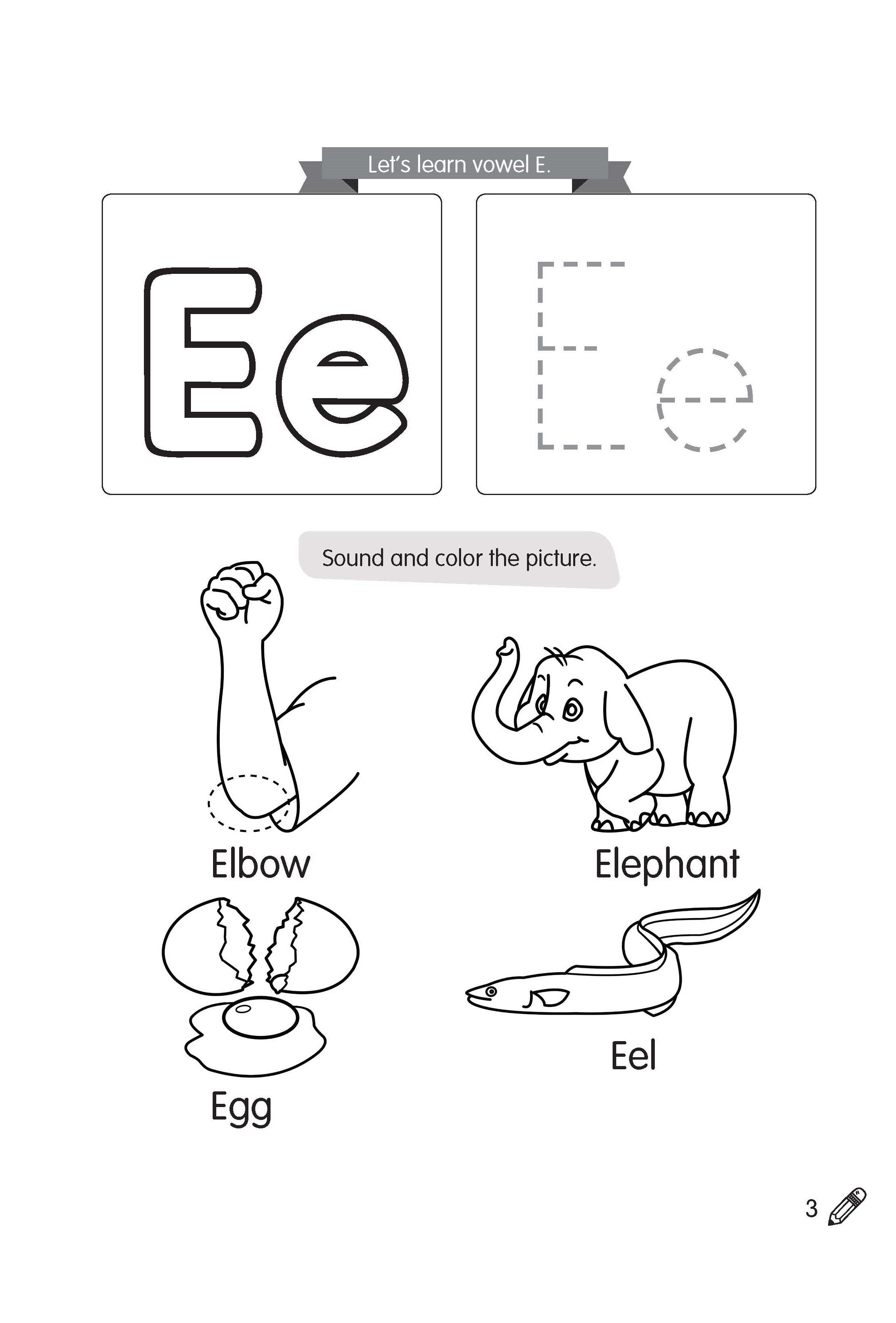 Let's Learn Alphabet 3 Years Old - (TBBS1090)