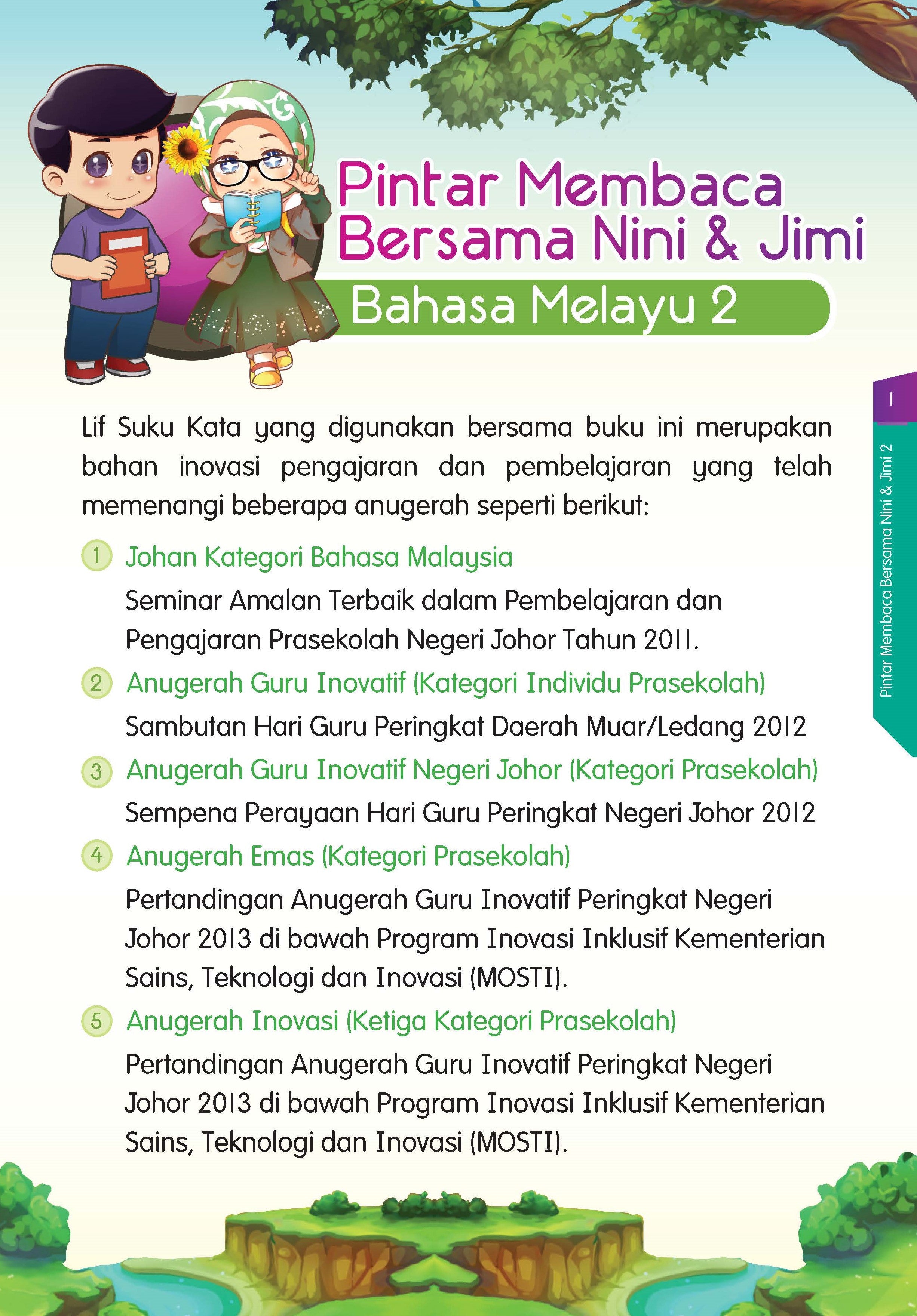 Pintar Membaca Bersama Nini & Jimi Bahasa Melayu (Buku 2) - (TBBS1029)