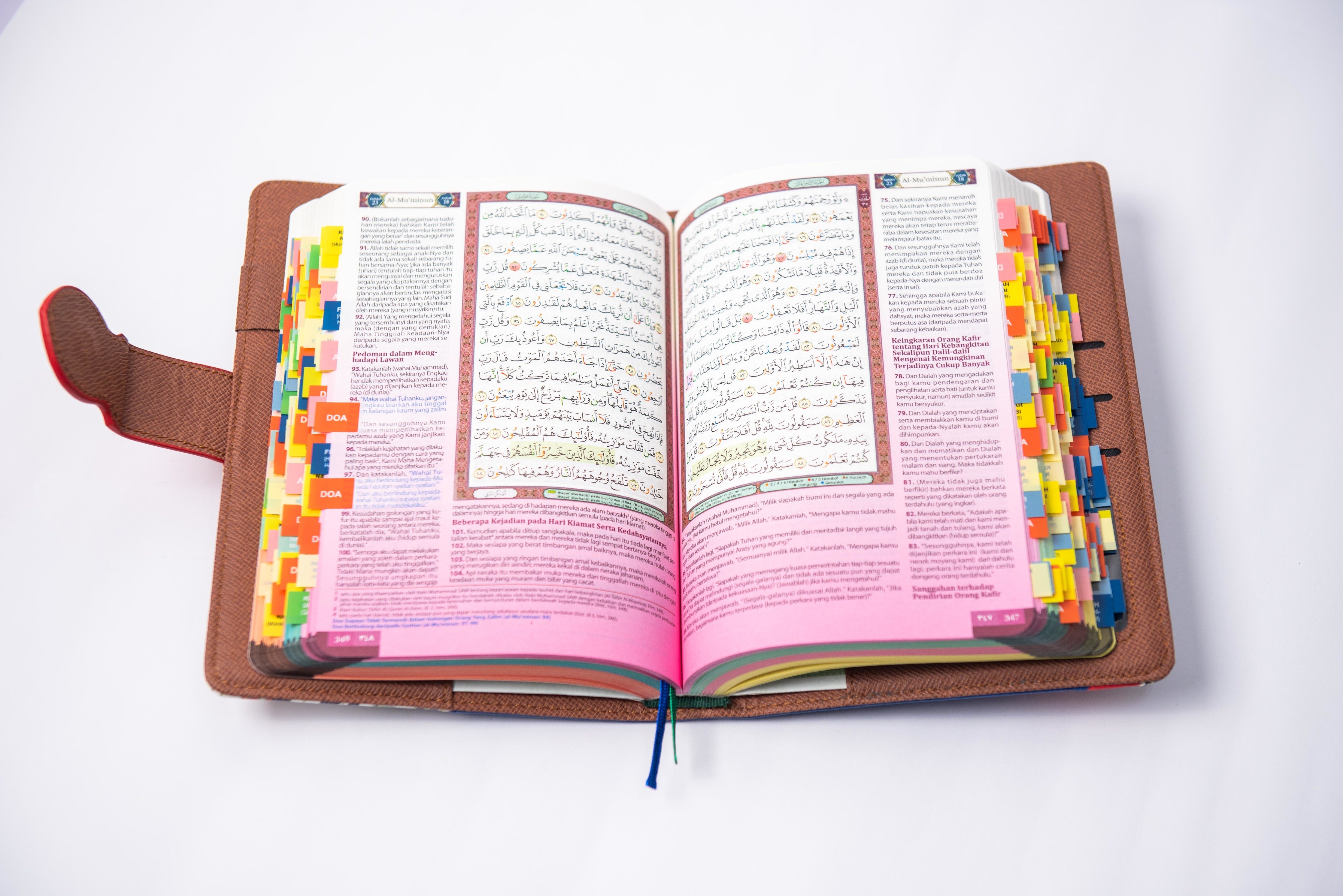 Al-Quran Al-Karim & Terjemahan Al-Ghufran (Diari Batik) (Tagging) - (TBAQ1055)