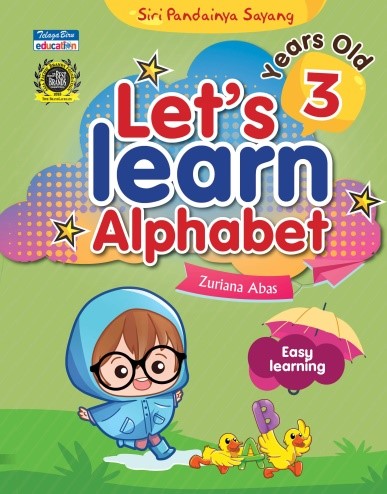 Let's Learn Alphabet 3 Years Old - (TBBS1090)